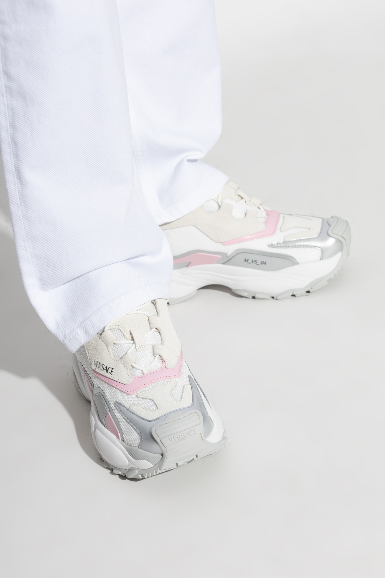 VERSACE★Versace Mercury M_VS_03 Sneakers Versace Mercury M_VS_03 Sneakers White | VERSACE US